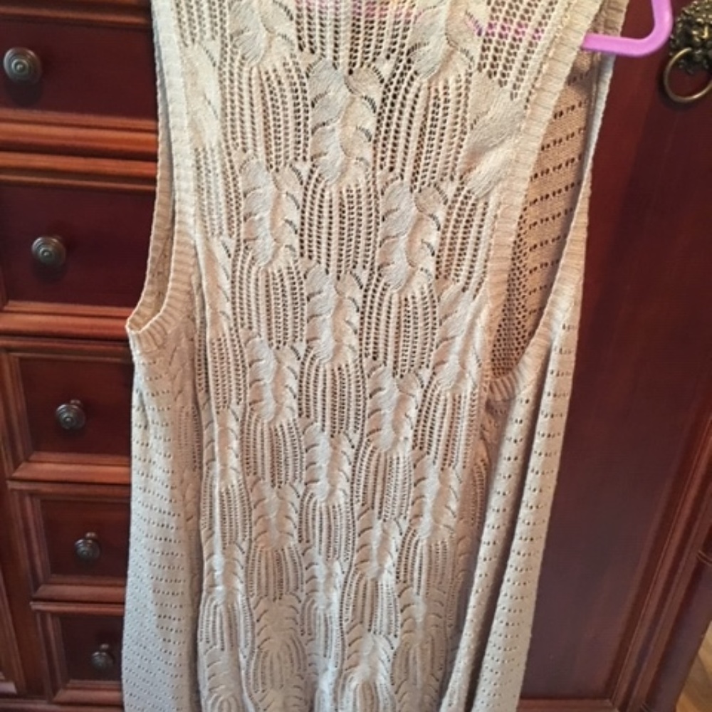 Long crocket vest